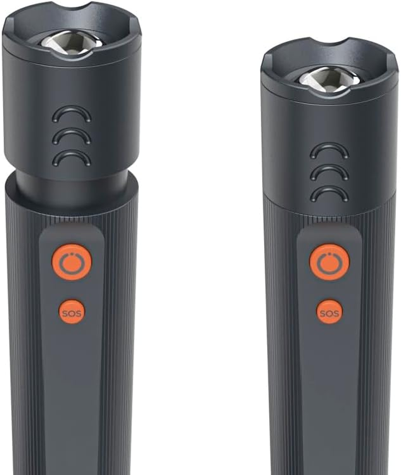 Hama LED Flashlight FLX600 Battery Shockproof Aluminum 4 Modes+Sos Zoom image number 3