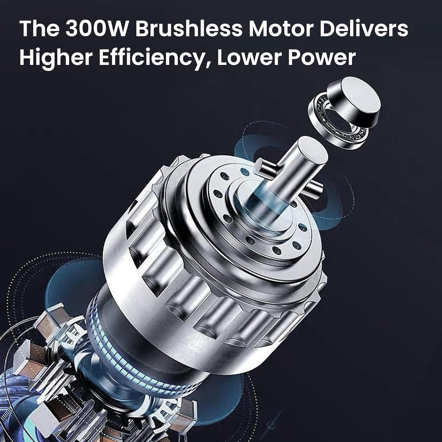 ROWNYEON Portable Cordless Pressure Washer, 1100PSI Pressure Washer with 4.0Ah Battery, Brushless Motor, 3 Levels Pressures, Foam Cannon & 6-In-1 Nozzle, for Car Yard Garden Cleaning (Black) image number 1