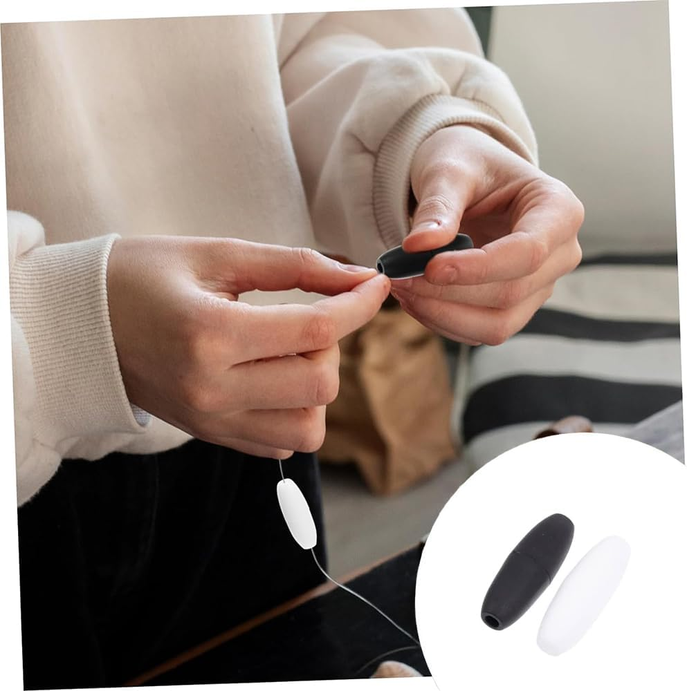 Plastic Breakaway Safety Buckle Clasp Bead Barrel Connectors, 100Pcs Clasp Bead Barrel Connectors Breakaway Safety Clasp Breakaway Clasps Safety Breakaway Clasps,Plastic Break Away Safety Clasp Buckle image number 1