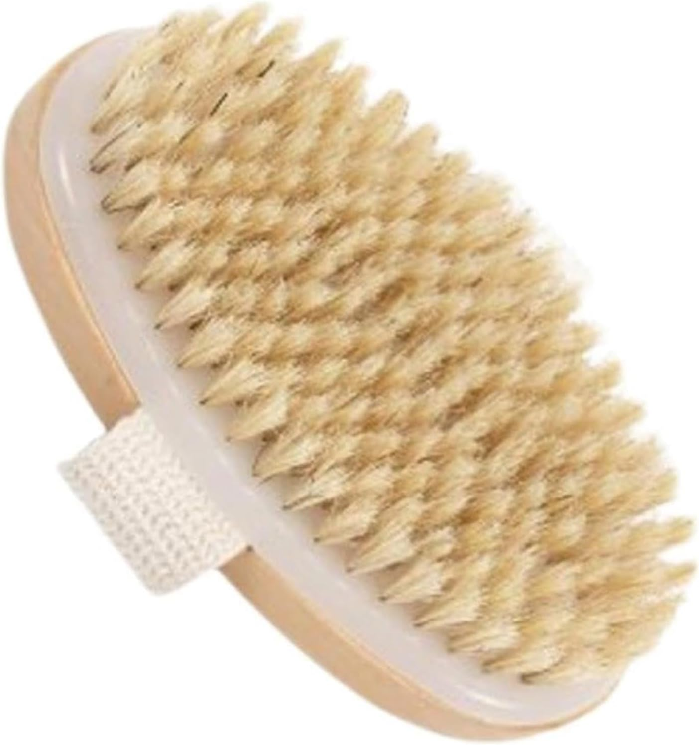 Dry Brushing Body Brush for Exfoliation, Lymphatic Drainage & Cellulite Reduction &ndash; Natural Bristles, Shower Brush & Pore Massager for Smooth Skin, Detox, and Body Care image number 2