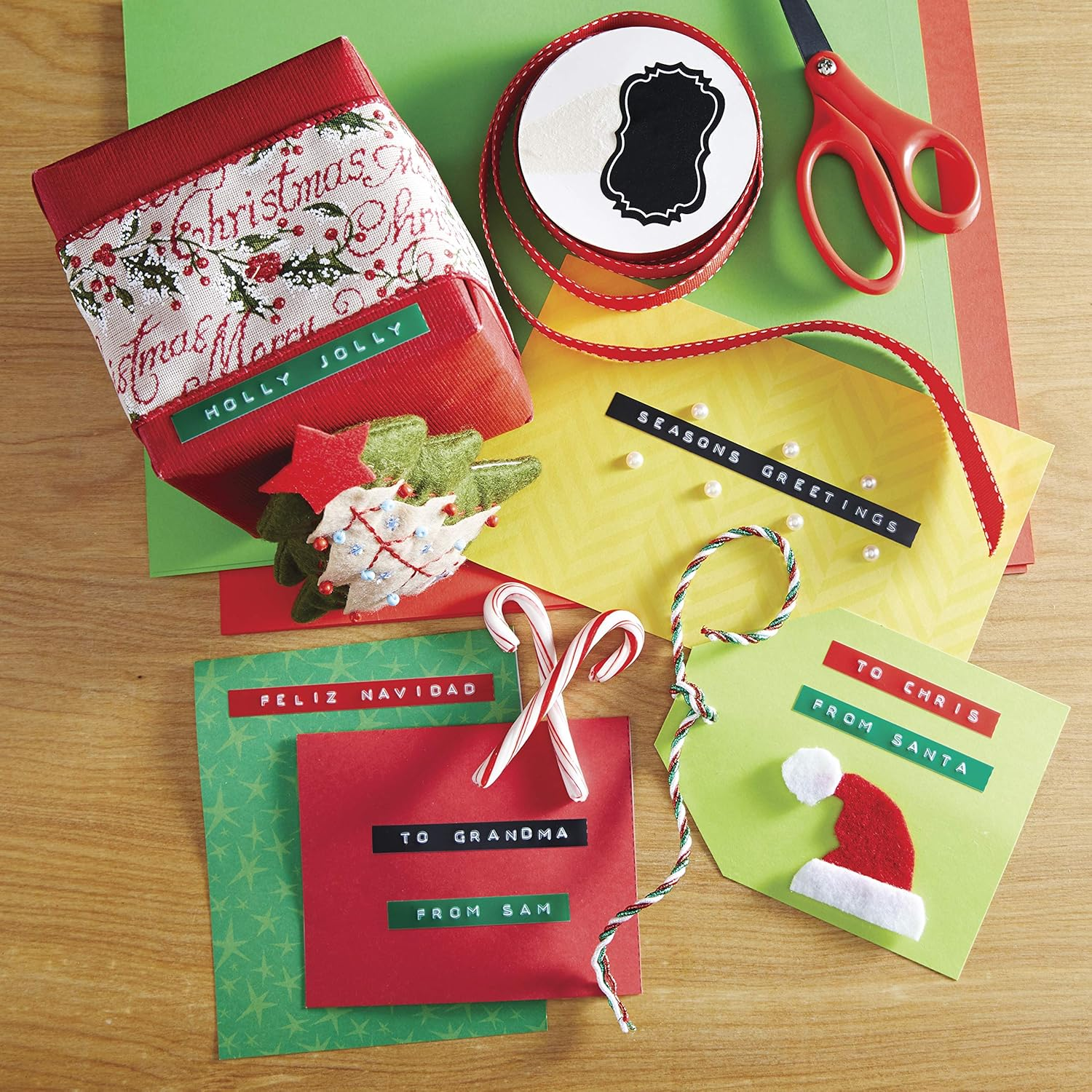 DYMO Embossing Label Maker with 3 DYMO Label Tapes, Organizer Xpress Pro Label Maker Starter Kit, Ergonomic Design, for Home, DIY & Crafting