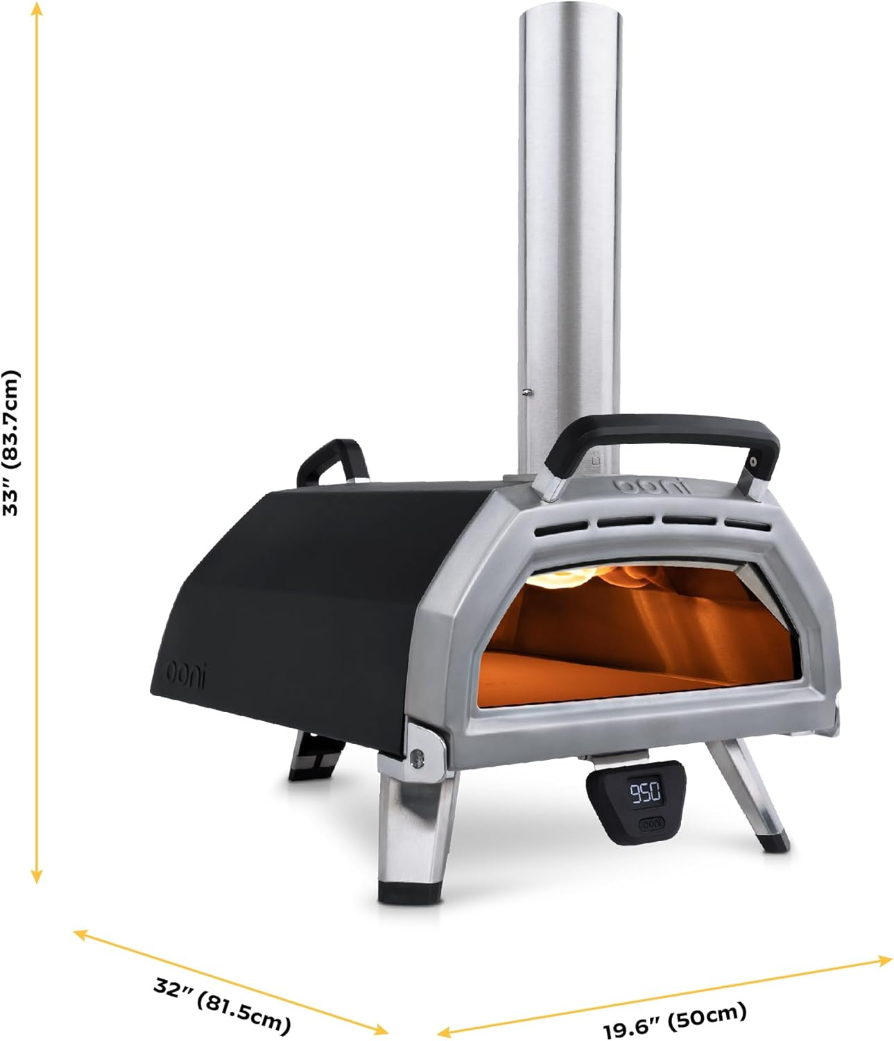 Ooni Karu 16 Multi-Fuel Outdoor Pizza Oven - Ooni Pizza Ovens &ndash; Cook in the Backyard and beyond with This Portable Outdoor Kitchen Pizza Making Oven image number 4