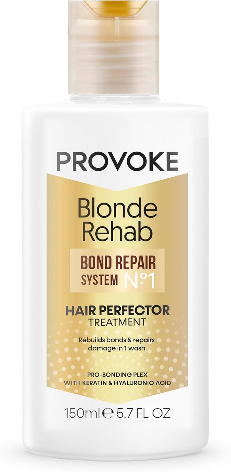 Provoke Blonde Rehab Bond Repair System No.1 Hair Perfector Treatment, 150 Ml image number 6