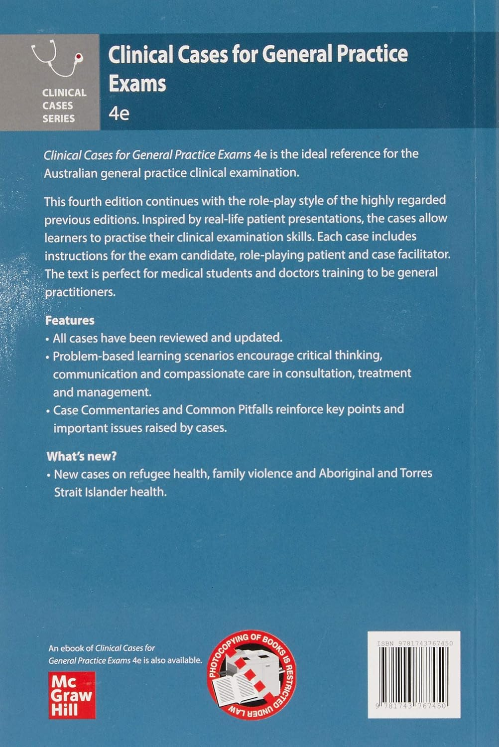 Clinical Cases for General Practice Exams, 4Th Edition