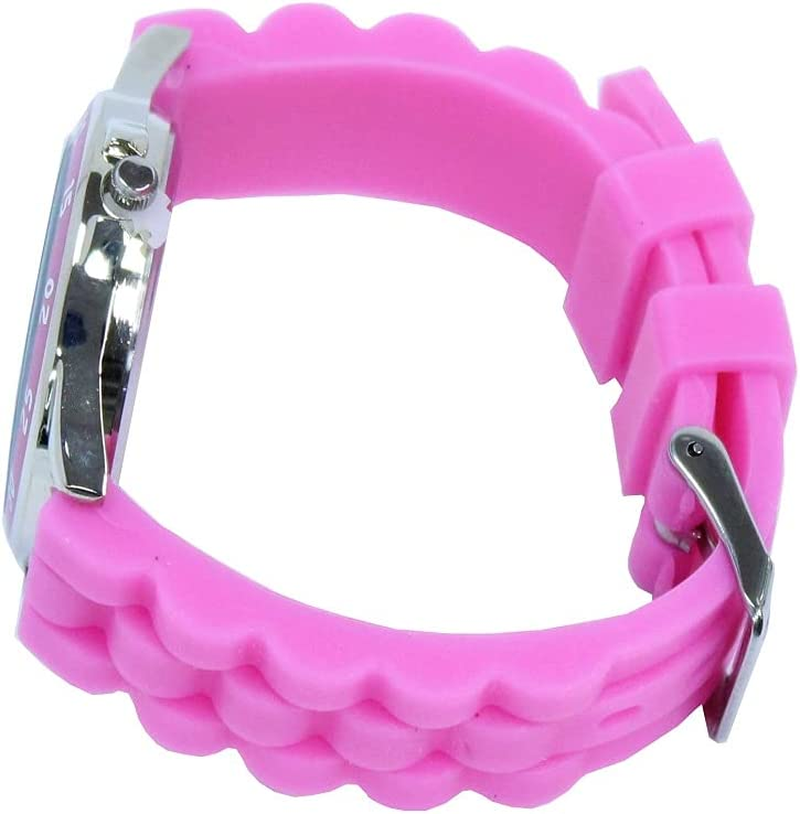 Peppa Pig Kids' PPG9000 Analog Display Japanese Quartz Pink Watch, Pink Analog, Japanese