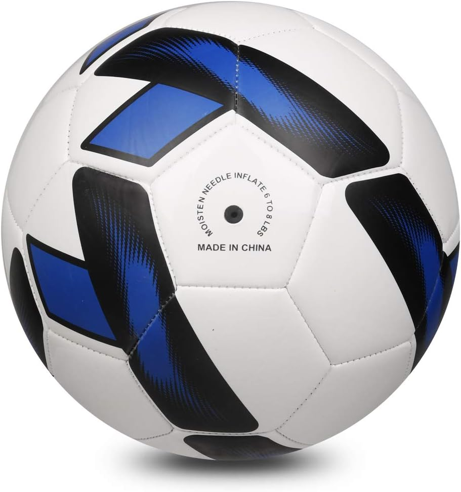 SYNGUCK Soccer Ball Size 3 Practice Soccer Balls Kid Elementary School Junior High School College Practice Game Soccer Ball image number 1