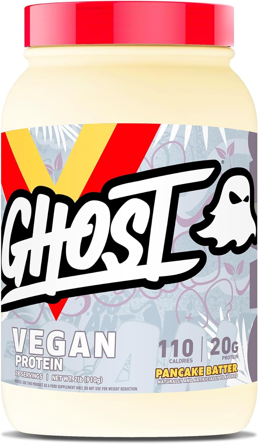Ghost Pancake Batter Vegan Protein Powder 989 G image number 5