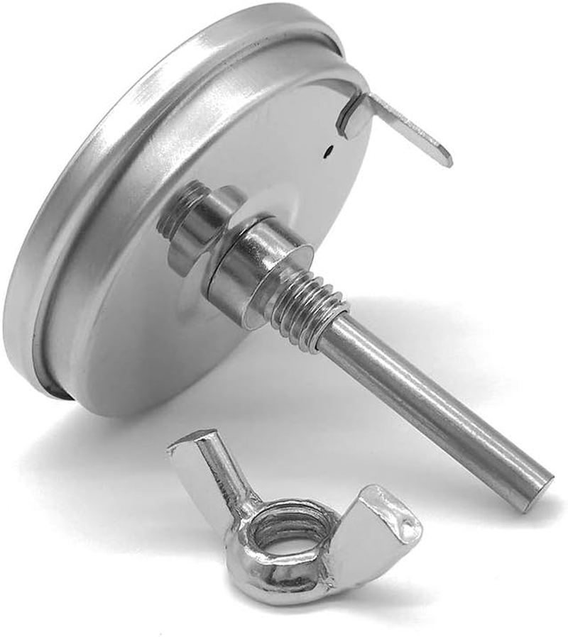 67088 67731 Accurate Grill Thermometer for Weber Genesis 300, Genesis II & Summit Series Grills, Genesis E/S 310 330 Temperature Gauge, Thermostat Replacement for Weber, Center Mount, 2-3/8&rdquo; Diameter image number 3