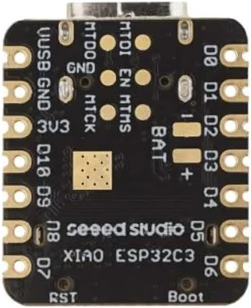 Seeed Studio XIAO ESP32C3 - Tiny MCU Board with Wi-Fi and BLE for Iot Controlling Scenarios. Microcontroller with Battery Charge, Power Efficient, and Rich Interface for Tiny Machine Learning. &hellip; image number 4
