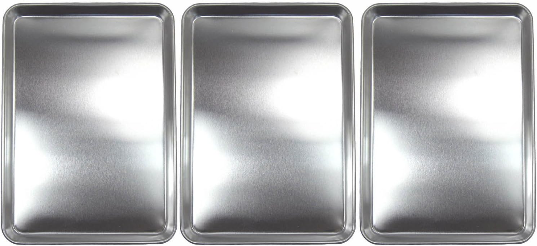 Nagao Bat Cooking Prep Tray, Large, Set of 3, 9.6 X 6.9 Inches (24.5 X 17.6 Cm), Shallow Type, Dishwasher Safe, Stainless Steel, Tsubamesanjo, Made in Japan, Frying, Tempura, Kitchen, Cooking Bat, image number 3
