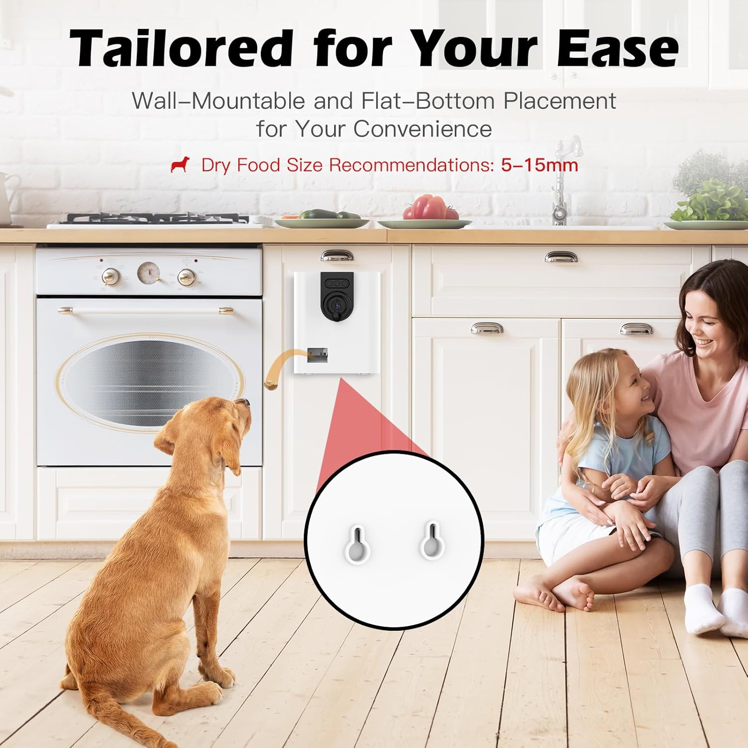 Dog Camera Treat Dispenser, 2.4G/5G Wifi Remote Tossing for Dogs/Cat, Pet Camera with Two Way Audio & 1080P HD Night Vision, Monitoring Pet Remotely image number 2