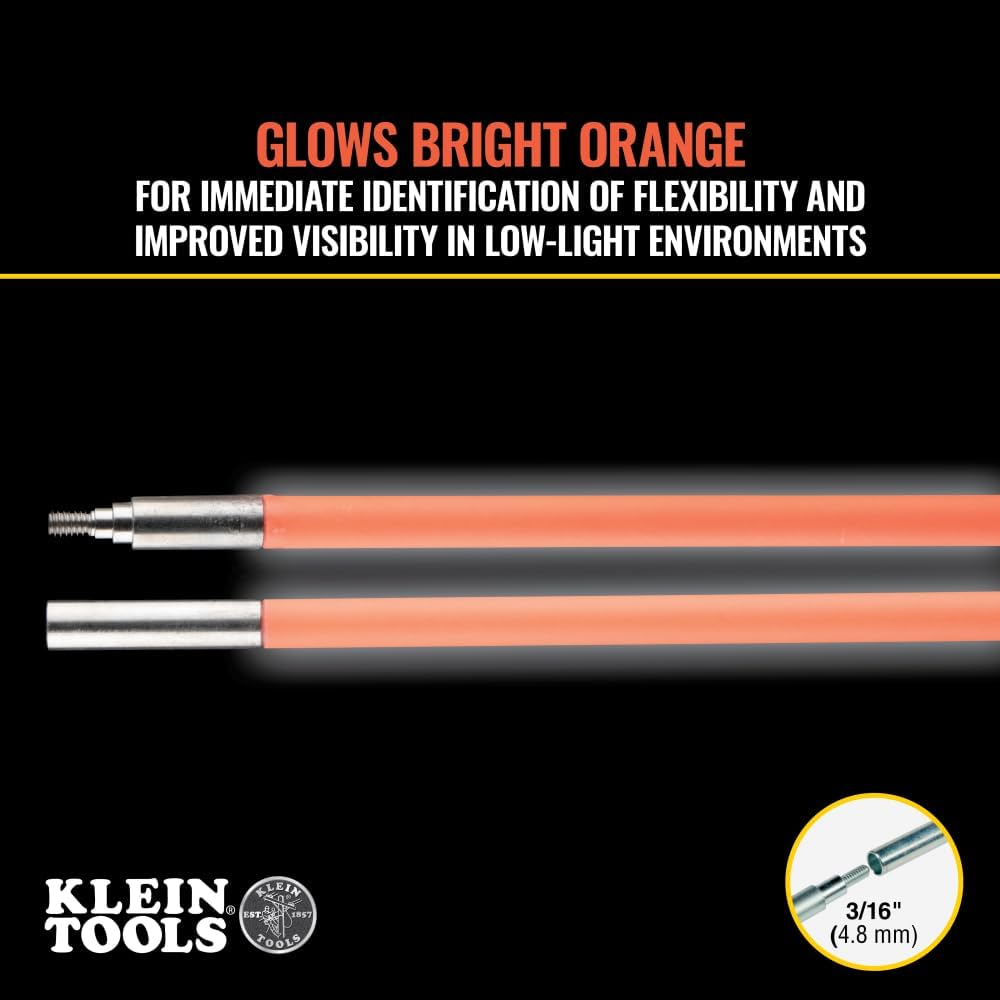 KLEIN TOOLS LO Flex Glow Fish Rod 10FT (3M) image number 2