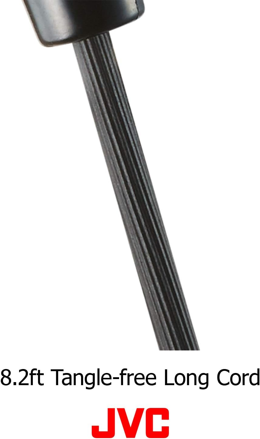 JVC HARX330 Full Size Extra Bass Headphone around Ear (Black) image number 5