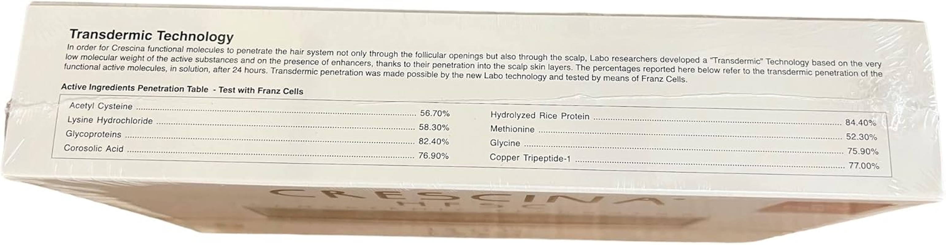 Crescina HFSC Hair Growth Treatment Thinned Hair Scalp for Woman 20 Vials (1300 - Severe Hair Loss) image number 4