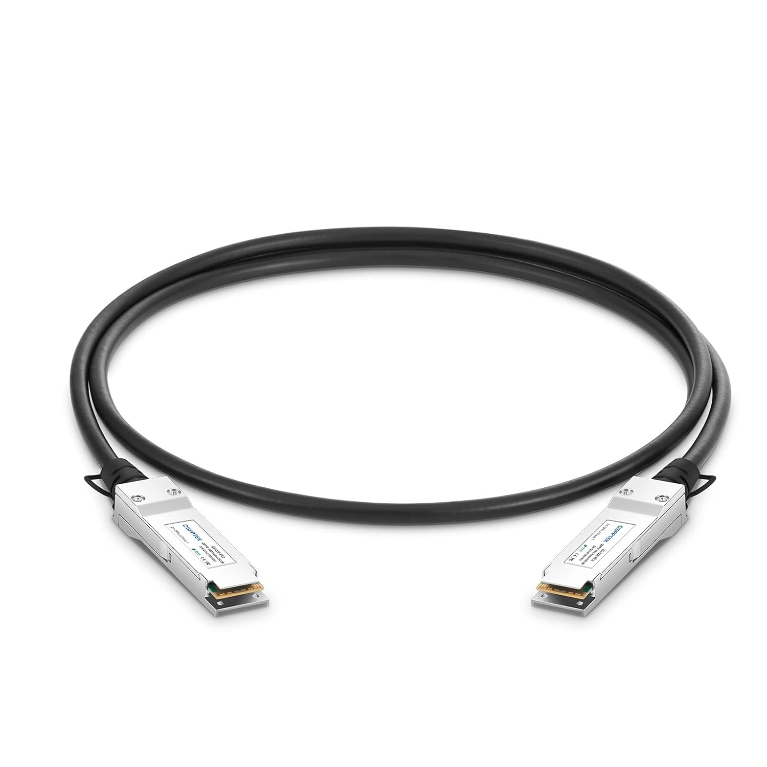 100G QSFP28 DAC, 0.5M (1.64Ft) Passive Direct Attach Copper Twinax Cable Compatible with Cisco QSFP-100G-CU0.5M