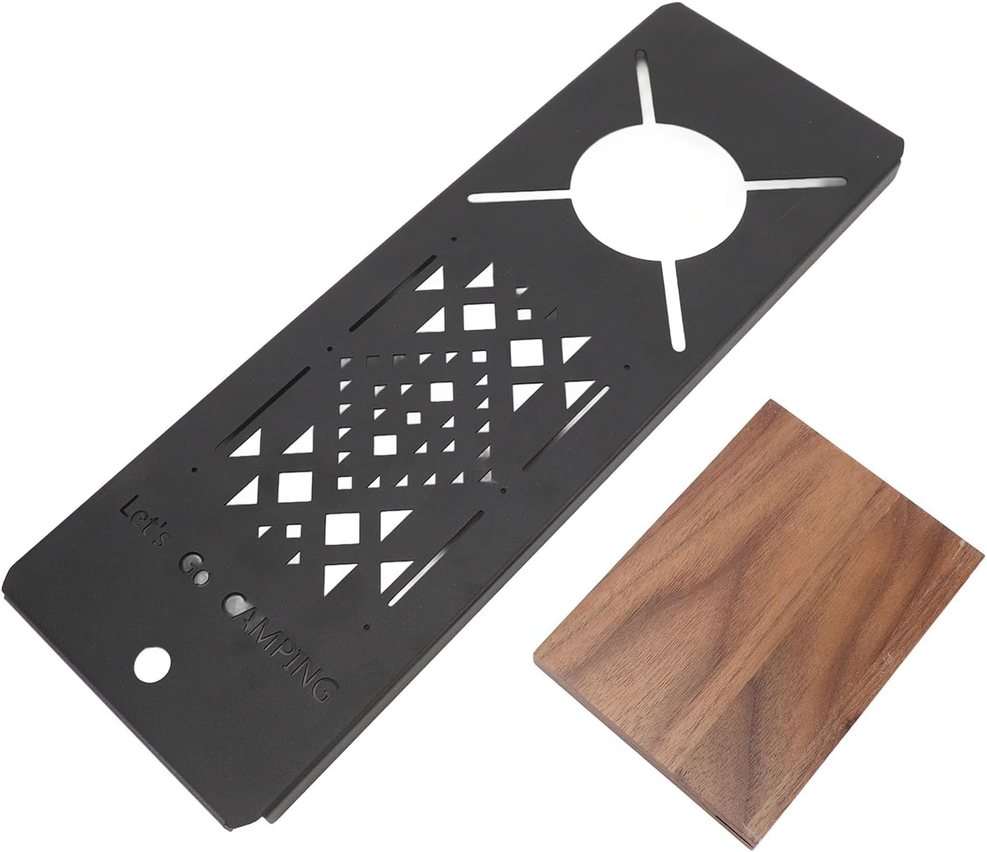 IGT Table Board, Camping Table Universal 1 Unit Plate, Detachable Iron IGT Top Plate with Detachable Support Panel, IGT Top Board Bridge for Outdoor, Camping, Picnic image number 5