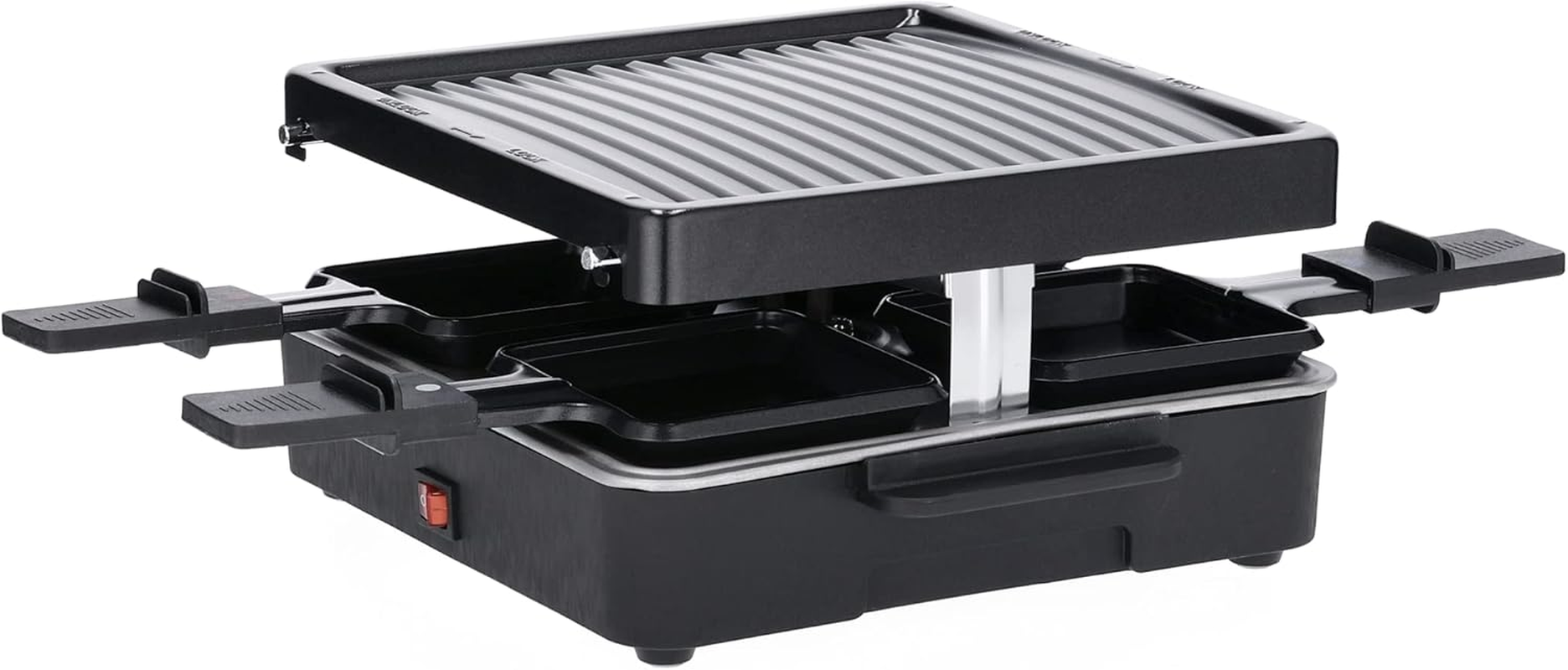 SEVERIN RG 2370 Mini Raclette Grill for 4 People Black image number 5