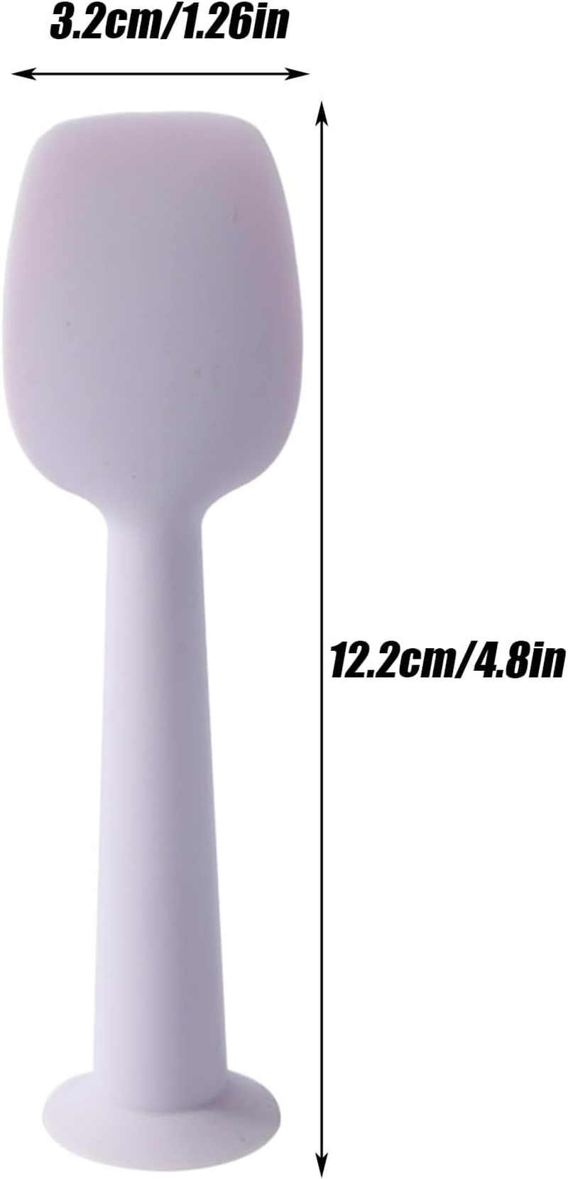Spatula for Baby Cream, Nappy Paste Spatula, Nappy Cream Applicator Spatula, Soft Paste Applicator, Wipe Balm Tool for Baths, Nursery Cheeks and Butt Care image number 6