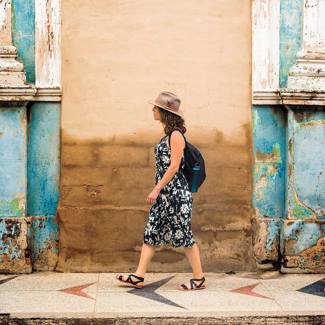 Lifeventure Ultra Lightweight Foldable Backpack Made from Recycled Fabrics, Small Hiking Rucksack, Durable Lightweight Packable Backpack for Outdoor Sport Travelling Walking Hiking Camping Biking image number 1