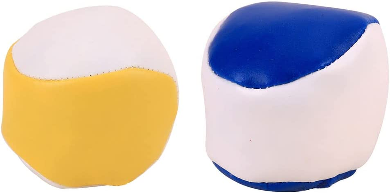 5 Packs Small Sandbag, Leather Sandbag,Throw Sandbag,Game Sandbag Ball,Kindergarten Balls Toys Throw Sandbags,Suitable for Children and Adults.(Yellow, Red, Black, Green, Blue) image number 2