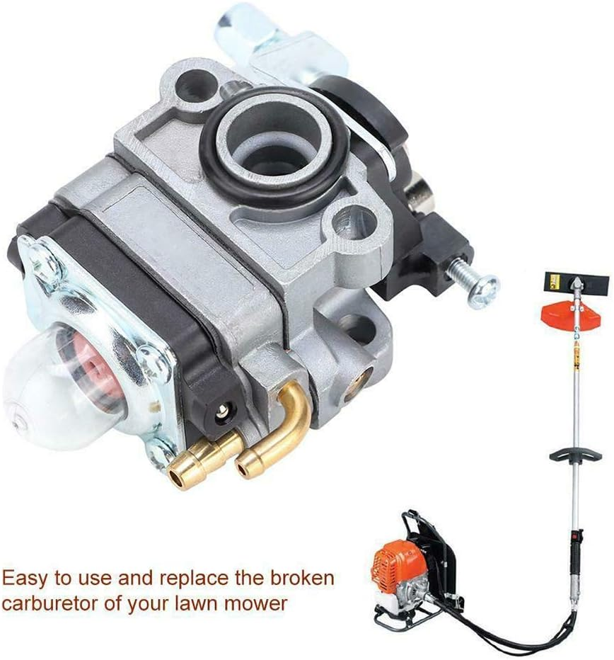 Sagasave Lawn Mower Carburetor, 9Mm Carburetor Replacement Parts, Lawn Mower Engine Replace for Honda GX31 139 Trimmer image number 5
