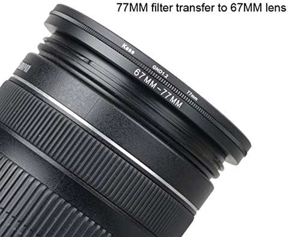 52Mm-58Mm Step up Ring [ 52Mm Lens to 58Mm Filter], FANZR Camera Lens Filter Adapter Ring Lens, Premium Aluminum (2 Packs) image number 2