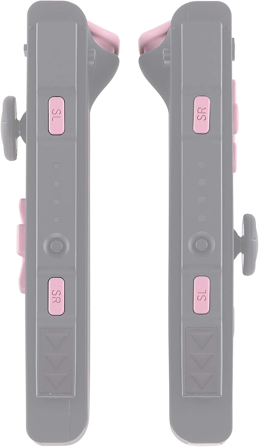 Cherry Blossoms Pink D-Pad ABXY Keys SR SL L R ZR ZL Trigger Buttons Springs, Full Set Buttons for Nintendo Switch Joy-Con & Switch OLED Joycon (D-Pad ONLY Fits for Extremerate Joycon D-Pad Shell) image number 4