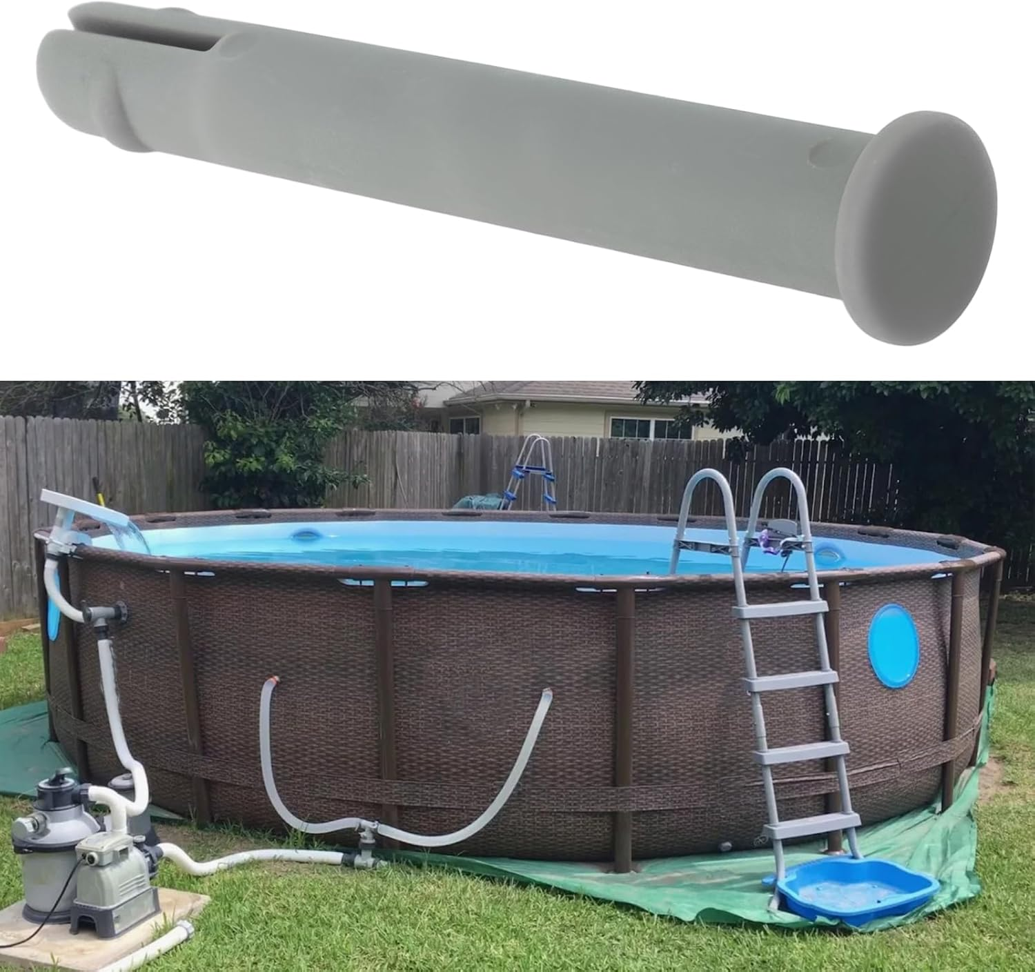 Ecsing 6Pcs Swimming Pool Latch with Gasket 80Mm P61759 Compatible with Power Steel image number 3