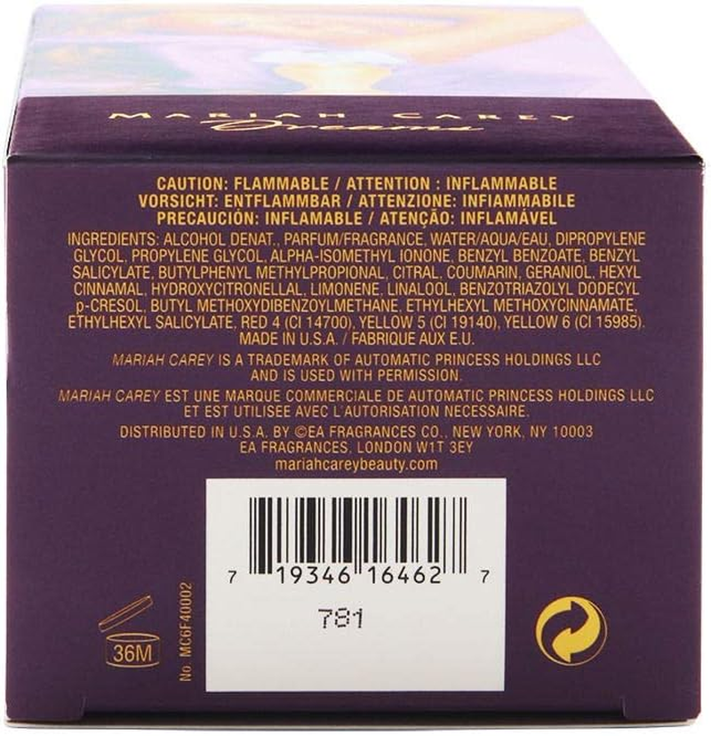 Mariah Carey Mariah Dreams 1.7 Oz Eea De Parfum Spray, Multicolor image number 1