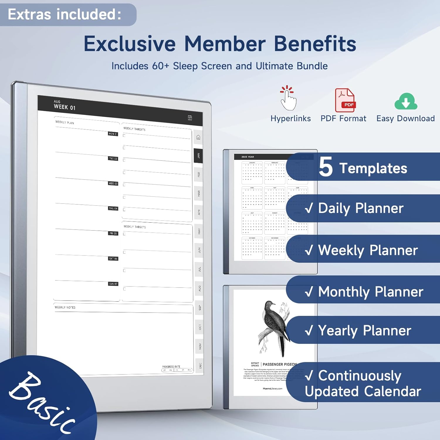 OLAIKE Book Folio Case for Remarkable 2 Paper Tablet 10.3" 2020 Released, Premuin Fabric Smart Cover with Pen Pocket, Stable Folding Stand Design (Not for Remarkable 1),Gray & Orange