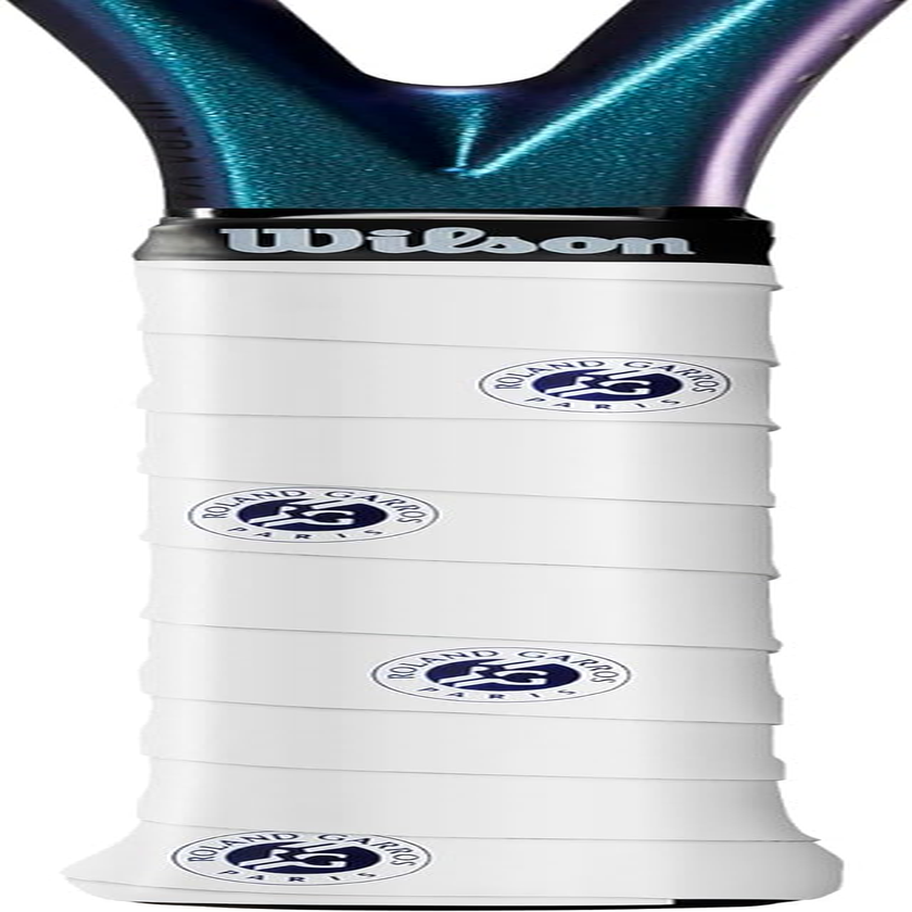 Wilson Roland Garros 2024 Tennis Overgrips White and Blue