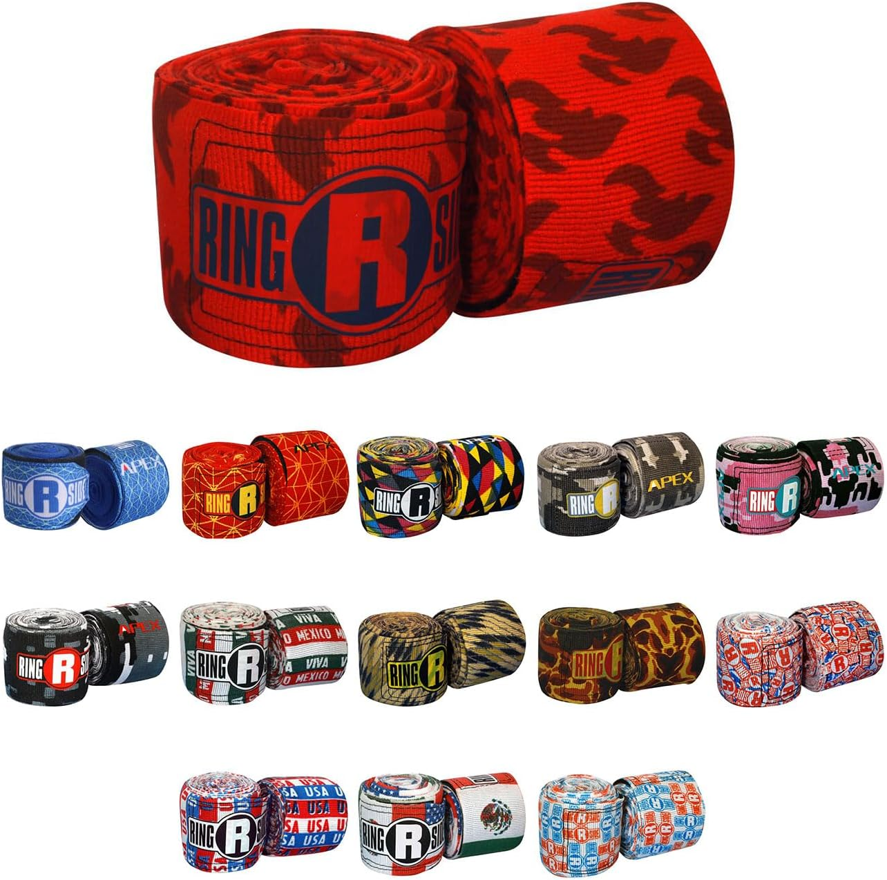 Ringside Apex Boxing Training Hand Wraps (Pair)