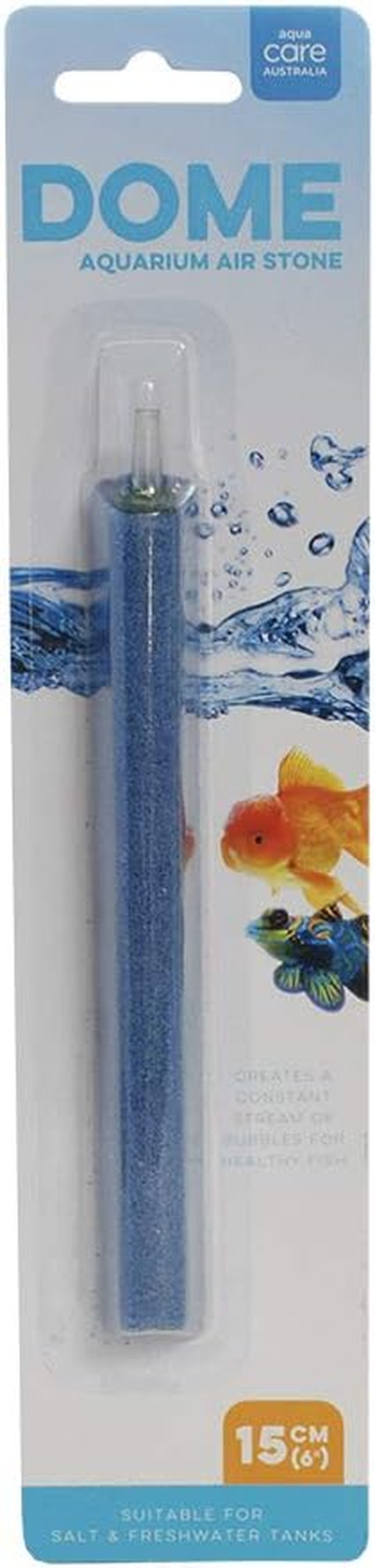 Aqua Care Aquarium Dome Aquarium Air Stone, 15Cm - Creates Constant Stream of Bubbles for Healthy Fish, Adds Oxygen, Creates Beautiful Bubble Wall, Suitable for Saltwater & Freshwater Tanks