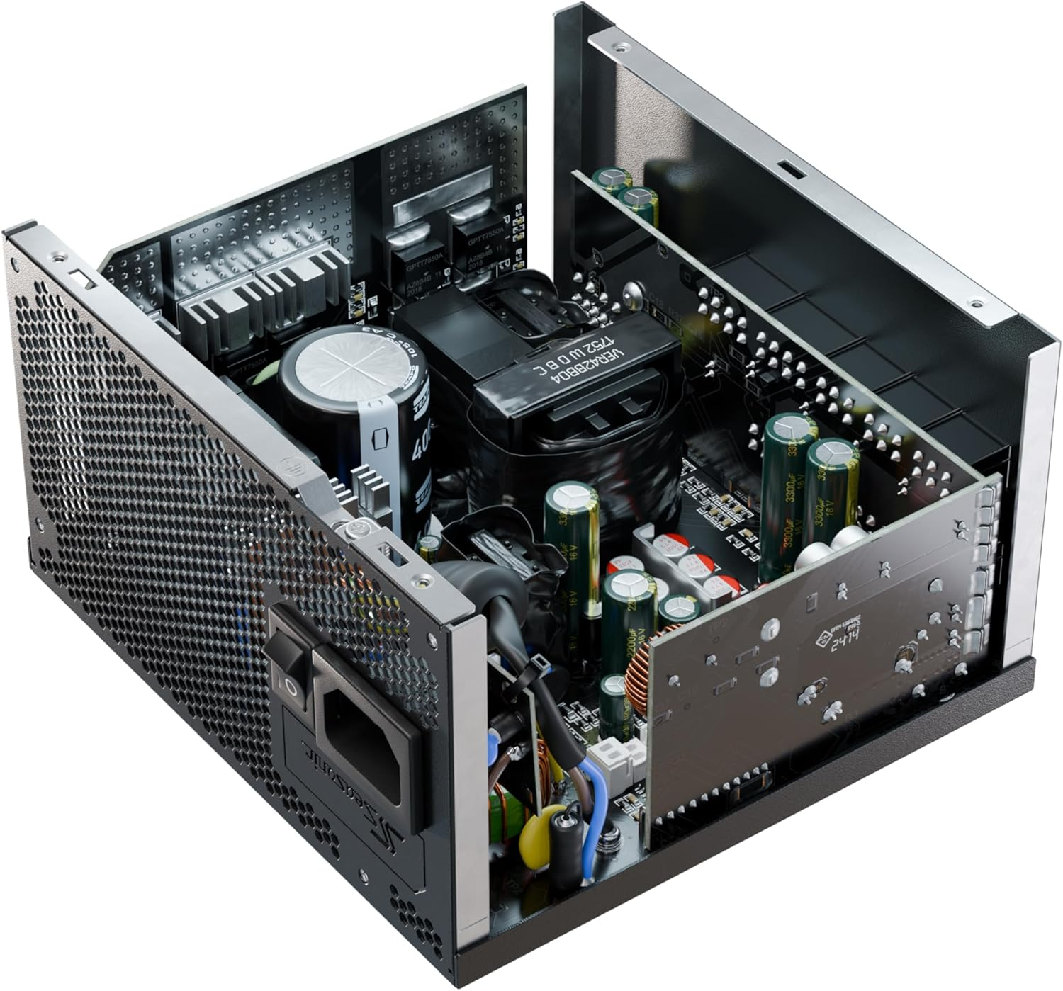 Seasonic Core GX-650 ATX3 80 plus Gold Full Modular 650W Power Supply Unit image number 2