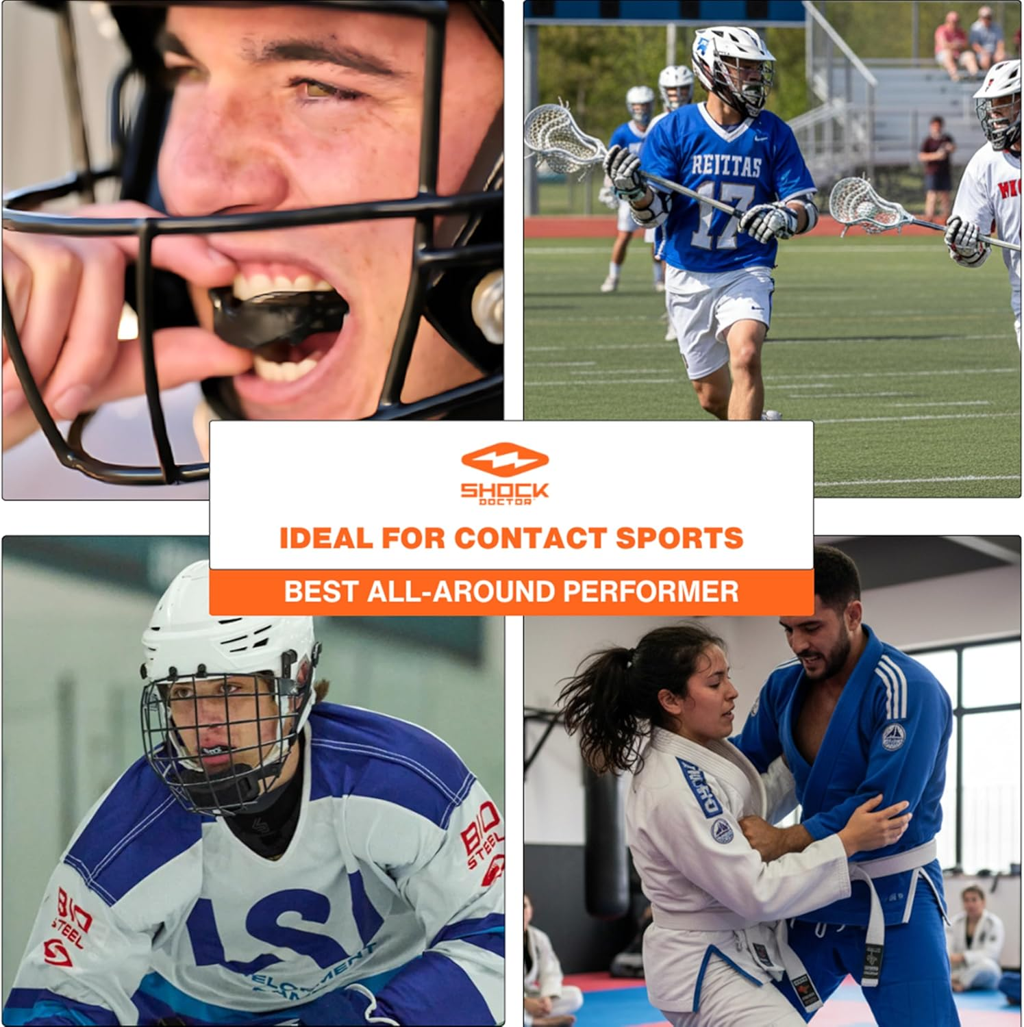 Shock Doctor Gel Max Adult Boxing Mouthguard - Pink