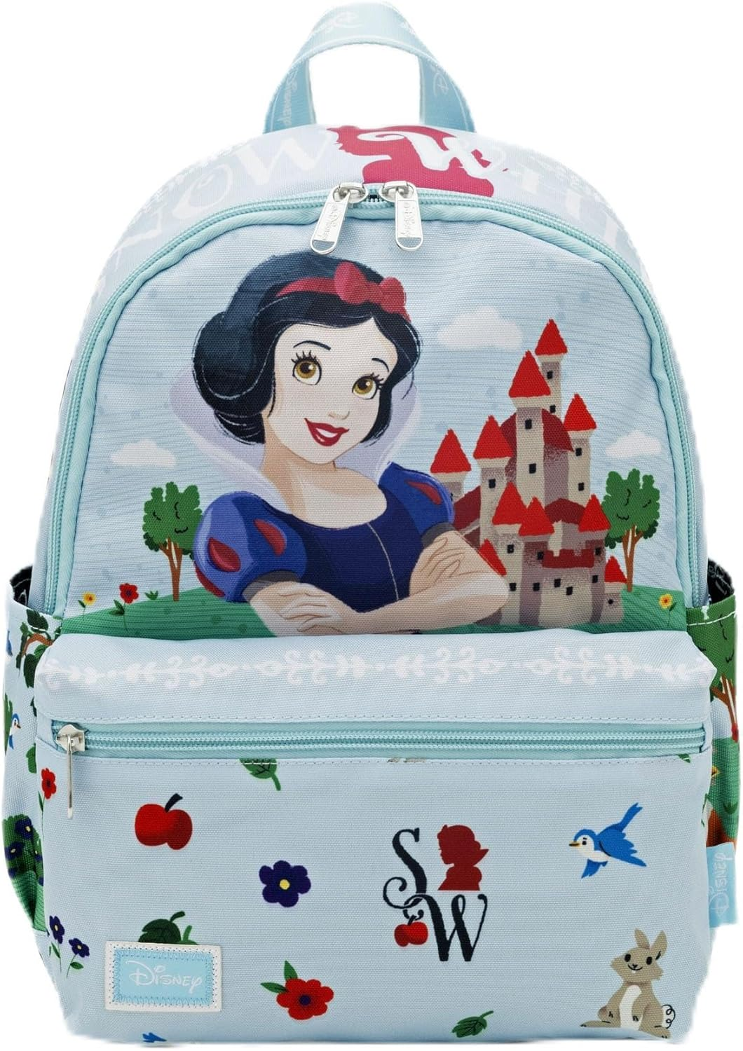 Wondapop - Snow White 13" Nylon Deluxe Daypack, Blue, One Size, Daypack image number 2