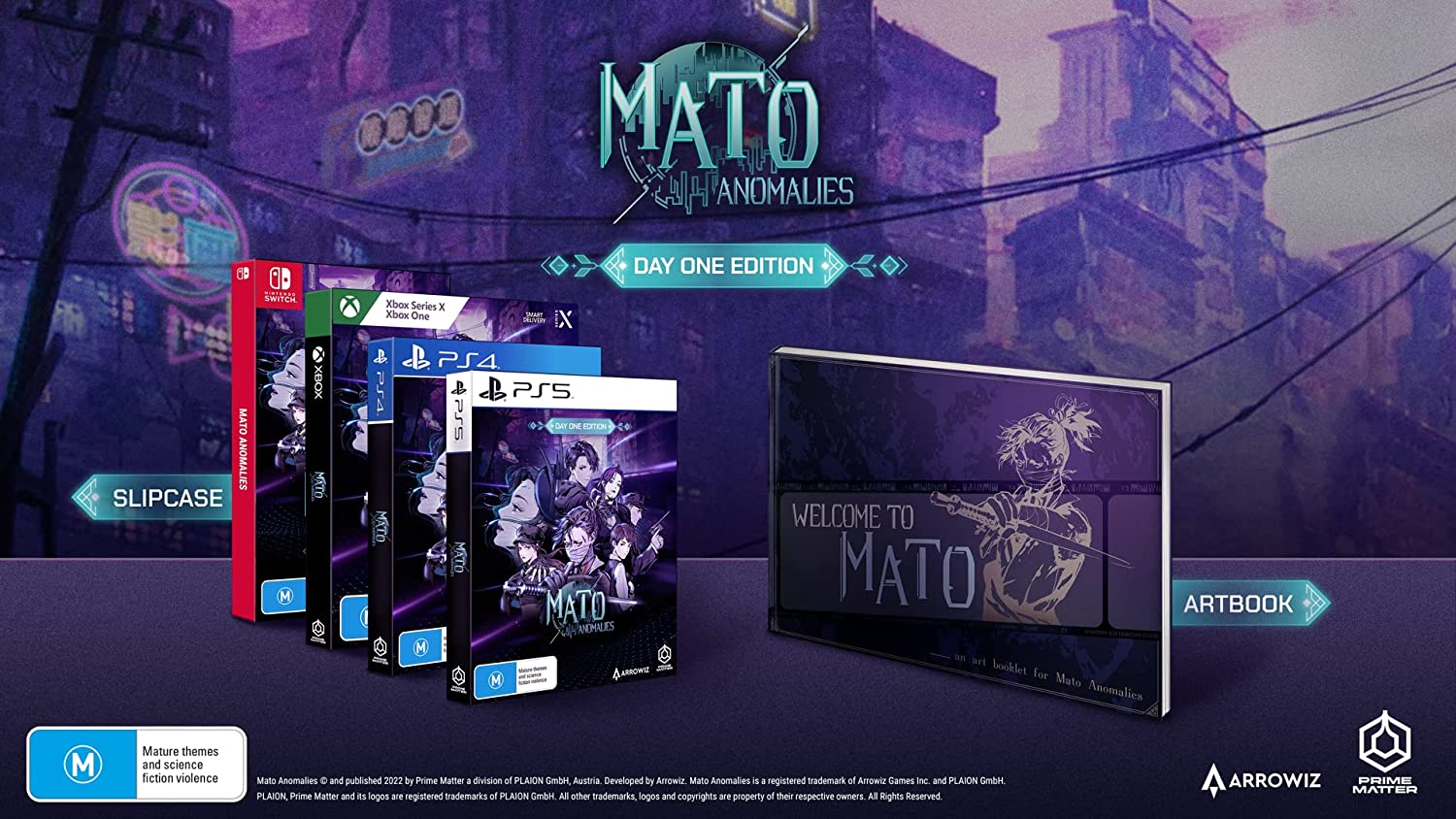 Mato Anomalies Day One Edition (Including Artbook) &ndash; Playstation 4