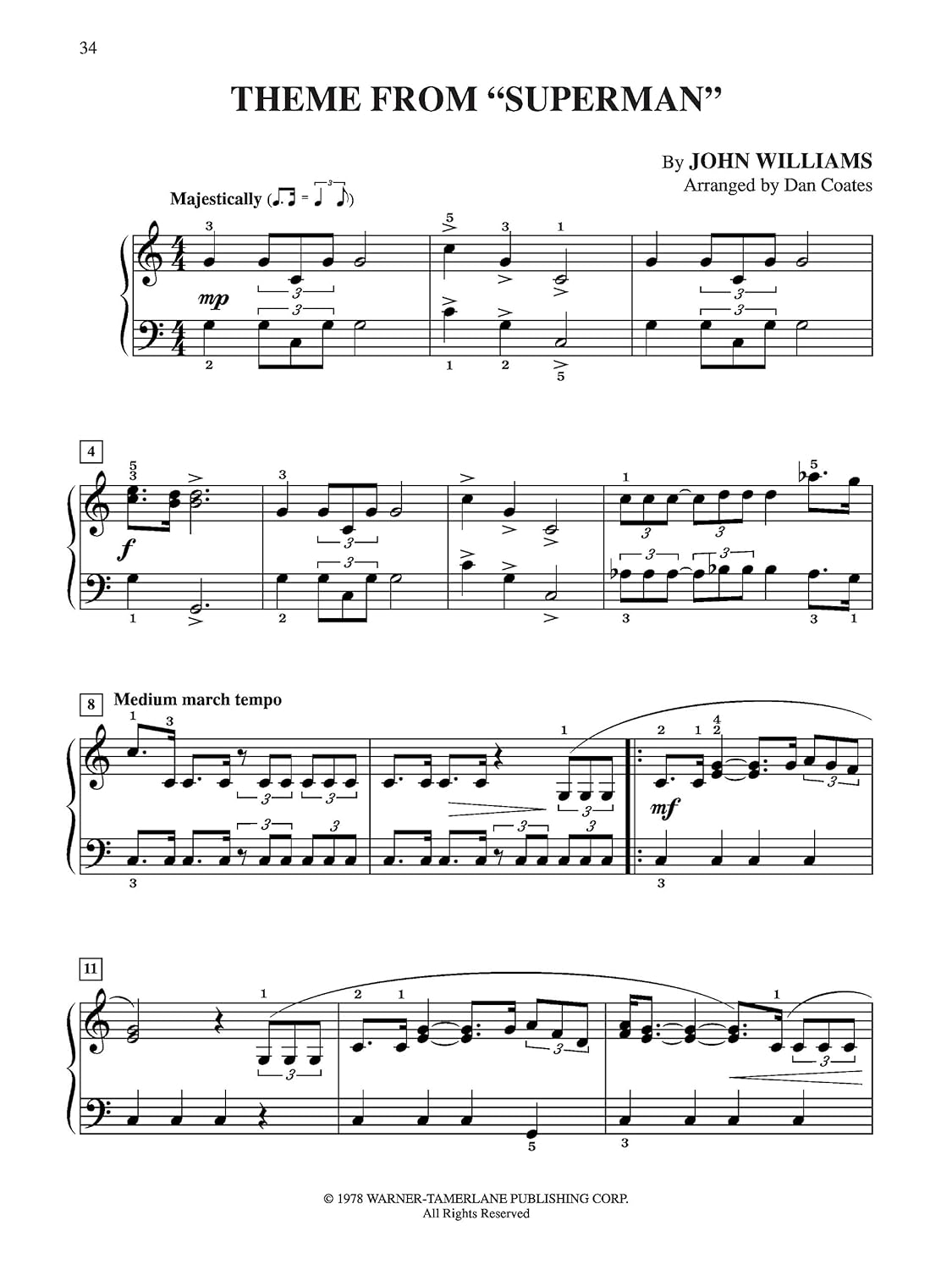 10 for 10 Sheet Music Movie Hits: Easy Piano Solos image number 2