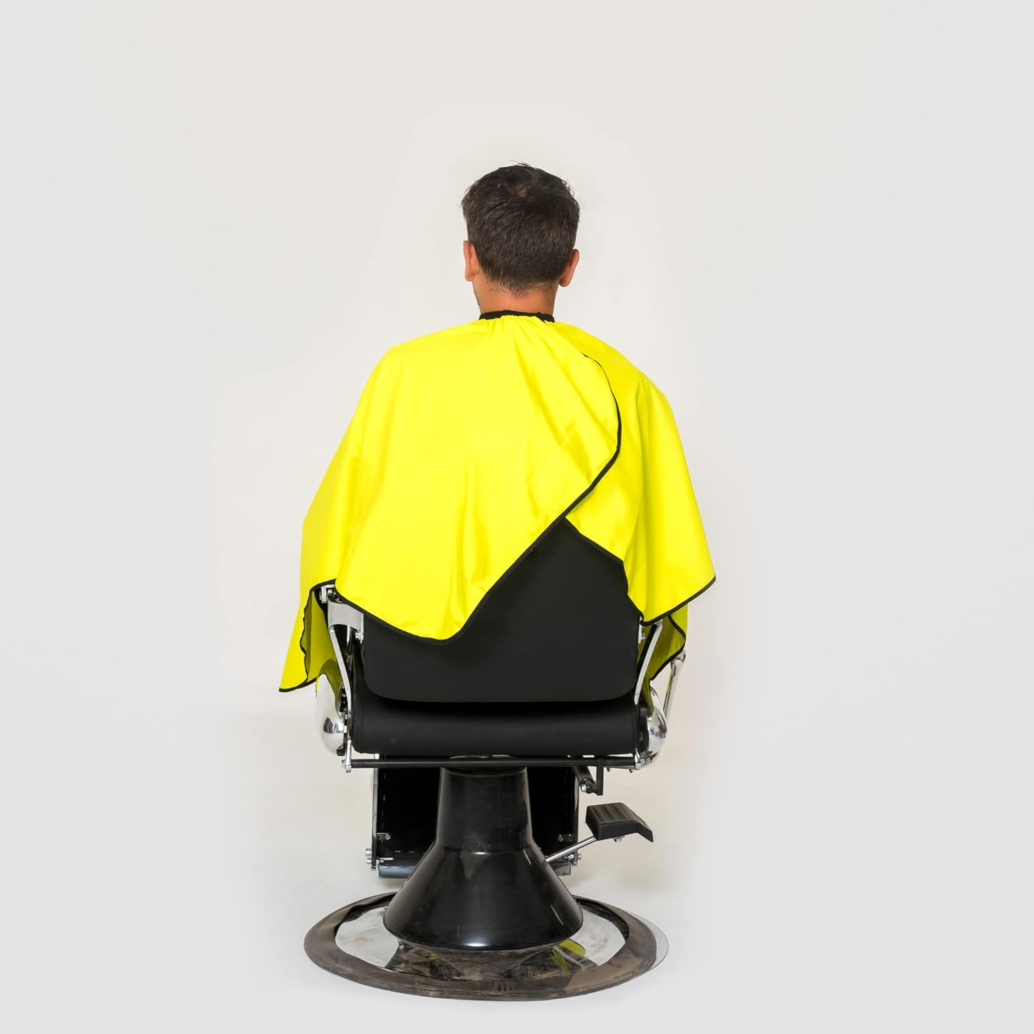 Hairdressing Cape, Original Barbermood Barber Cape, Neon, Professional Hair Design Cape, Hairstyling Accessories, Cutting Cape, Adult Cape, Hairdressing Supplies, Hair Cutting Cape, Black, 138 Cm X158 image number 2