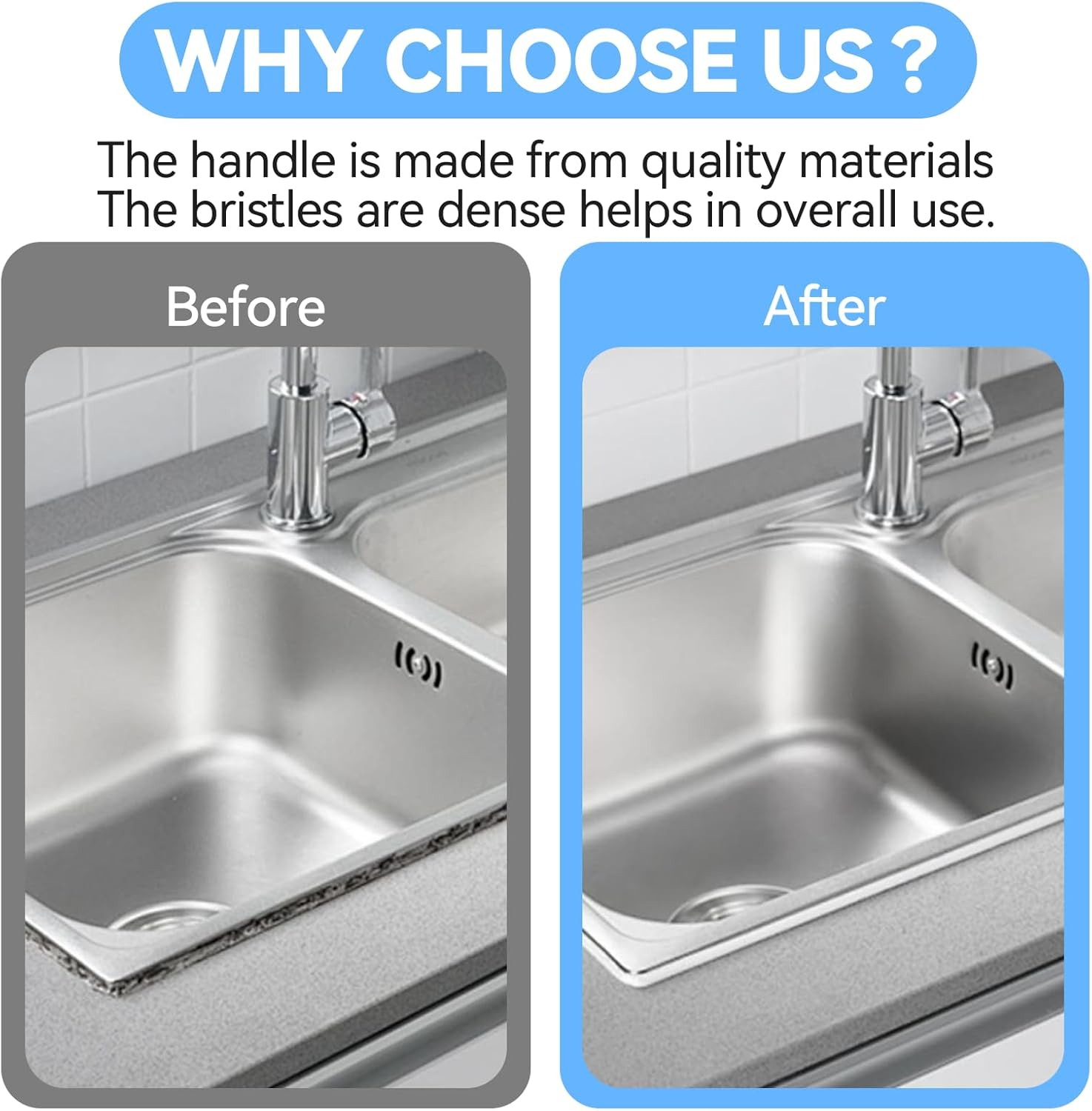 6Pcs Crevice Cleaning Brush Multi Purpose Hard Bristle Gap Cleaning Brushes Tool for Narrow Tight Spaces,Cleaning Supplies Deep Cleaning for Toilet, Faucets,Kitchen,Grout, Gap, Kitchen, Bathroom