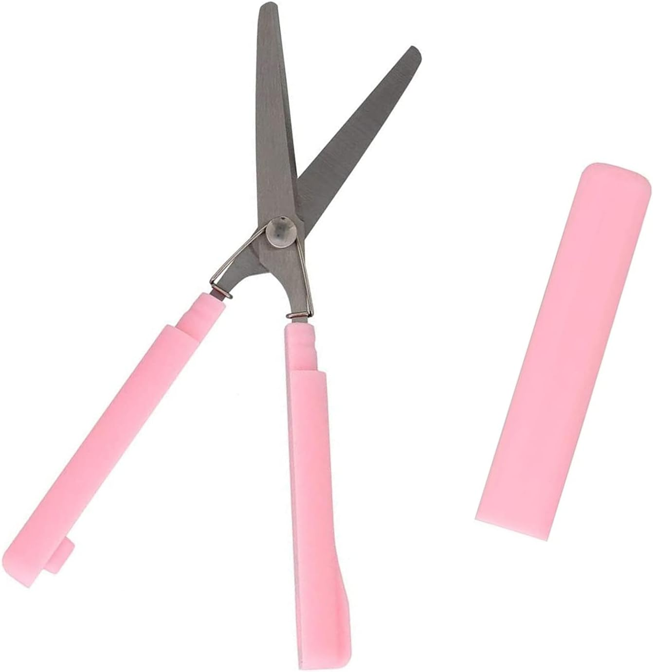 SUN-STAR STICKYLE Scissors (Compact) [Pink X Pink] (Japan Import) S3791882