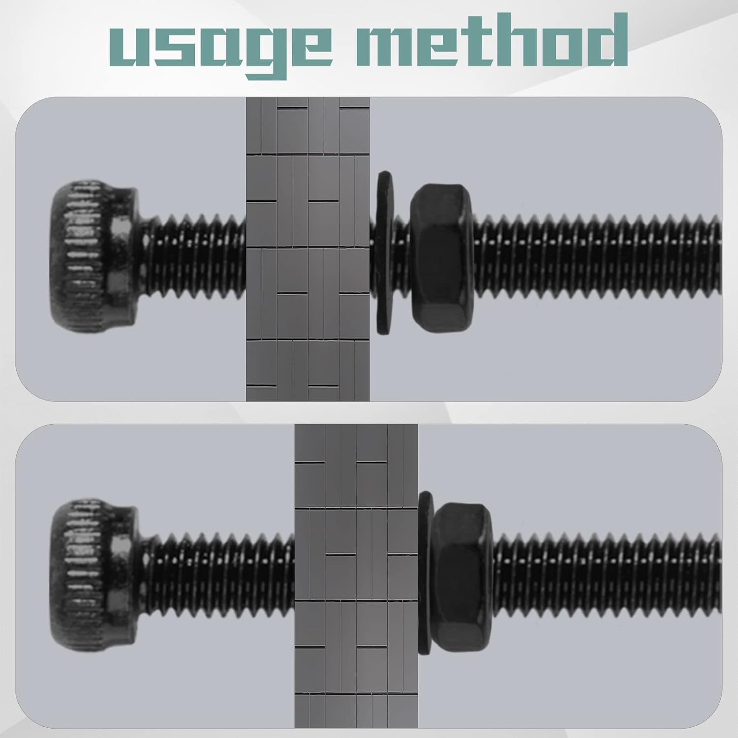 Zmbroll M4 Hex Head Socket Screws,320Pcs Hex Socket Head Cap Metric Machine Bolts,12.9 Grade Alloy Steel Screws,Hexagon Nuts Washers with Hex Wrenches, Black Oxide Finish image number 4