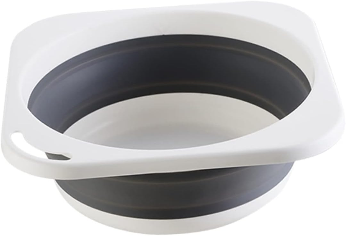 Gogogmee Folding Washbasin Compact Laundry Sink for Kitchen Bath Vegetable Cleaning Camping and Storage
