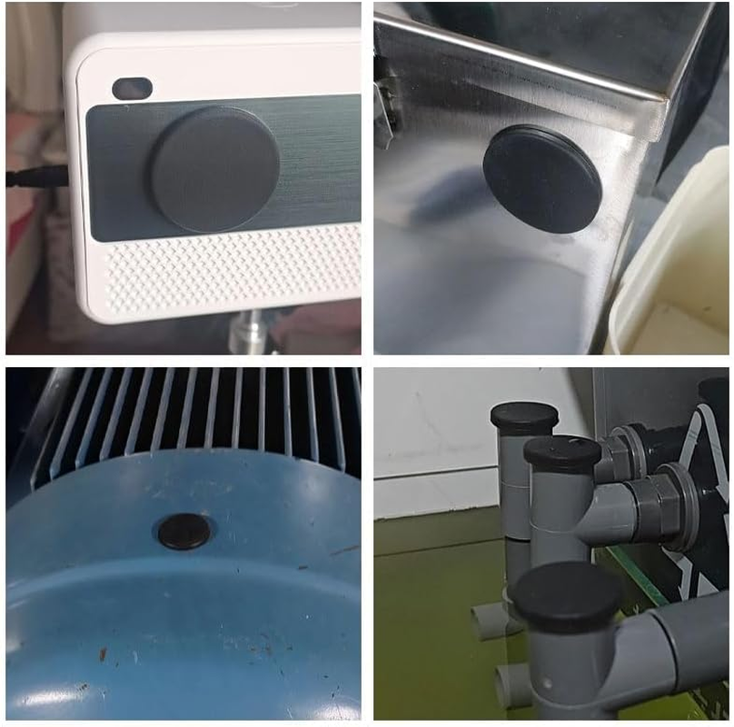 6Pcs Silicone Snap in Locking Hole Plugs (15Mm)