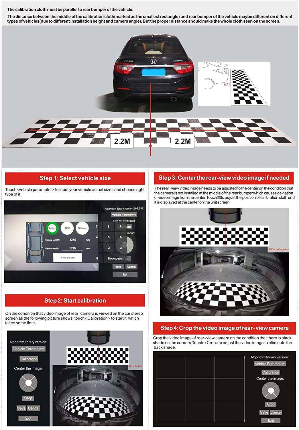 ATOTO AC-HD03LR 720P Rearview Backup Camera (180&deg; Wide-Angle), for ATOTO S8 Models Only（Excluding S8 PN/UN/MS, VSV (Virtual Surround-View) Parking, LRV (Live Rear-View), Night Vision and Waterproof image number 3