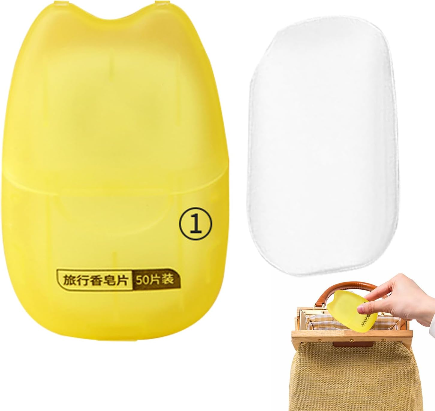 Portable Soap Paper | Hand Soap Sheets | Travel Soap for Indoor, Outdoor, Travel, Camping Hiking, Soap Slices, Soap Flakes image number 5