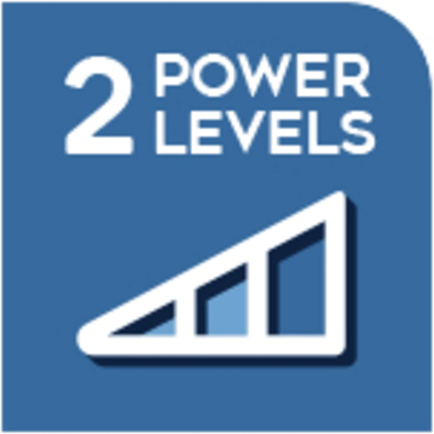 De'Longhi Hva 3220 Vertical Fan Heater, Noiseless, 2 Power Levels, Drip Protection, Thermostat, Handle, Frost Protection, Double Insulation, White image number 5