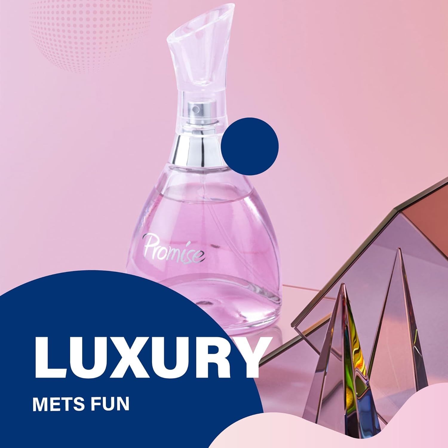 Sapil Promise - EDP Spray for Women - Intense and Pleasing Eau De Parfum - Long Lasting and Addictive Cologne - Opens with Bergamot and Green Notes - Perfect for Date Night or Evening Out - 3.4 Oz image number 3