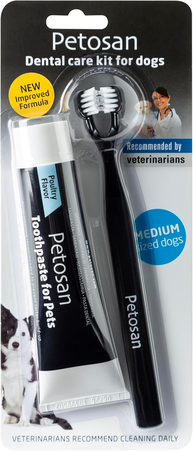Petosan Dental Care Kit for Medium Dogs, image number 4