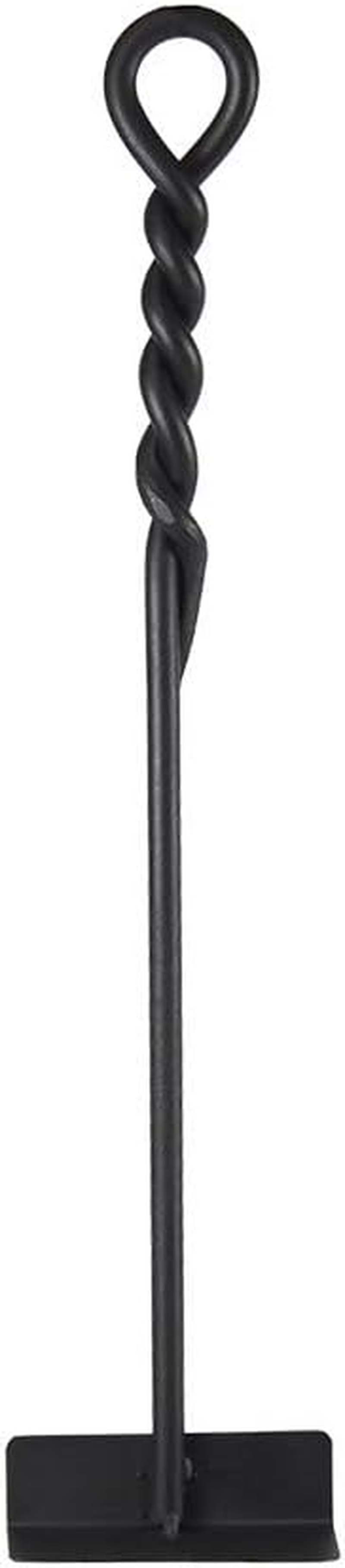 Minuteman International Rope Handle Single Brush Fireplace Tool, Standard, Black image number 4